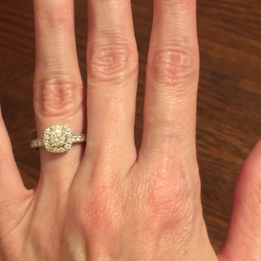 Neil Lane engagement ring, wedding band, and anniversary band. - Picture 15 of 15